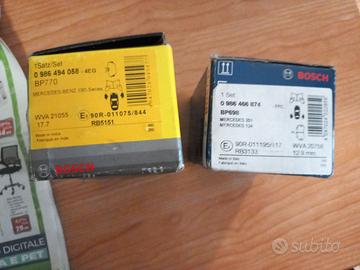 pastiglie Mercedes 190e benzina