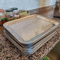 Vassoi acciaio inox