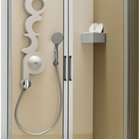 Box doccia a nicchia, marca Arblu, 2ante saloon