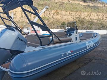 Gommone bwa 22 gto usato demo+ 115 cv