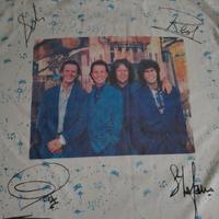 Maglietta concerto Pooh 1995 originale con firme
