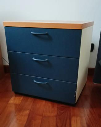 comodino blu