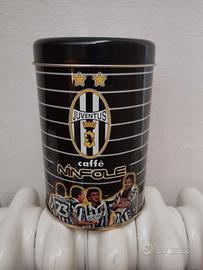 Barattolo di latta, con coperchio