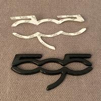 Logo in vero carbonio Abarth 595 cruscotto