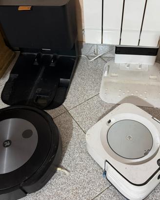 iRobot 1 aspirapolvere e 1 robot lava pavimenti