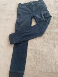 Pantaloni Cargo  Blu Cotone Bimbo  11 anni