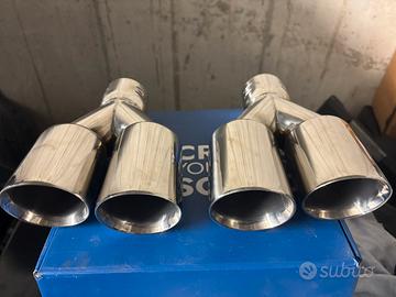 Coppia terminali a doppia uscita