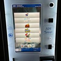 DISTRIBUTORE SIGARETTE AM SLIM STEEL TOUCH 64