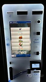 DISTRIBUTORE SIGARETTE AM SLIM STEEL TOUCH 64