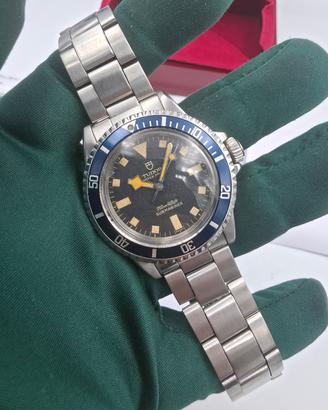 Tudor Submariner 7016/0 Snowflake Blu Swiss 1972