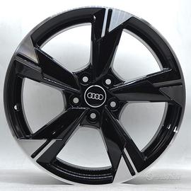 4 cerchi lega audi a4 a5 a6 a7 q5 r18 lt5908