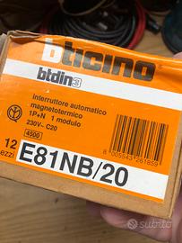 Magnetotermici bticino