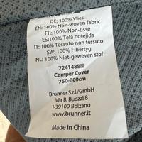 Telo Copertura Camper Brunner