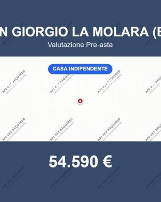 Immobile in asta di 237 m² a San Giorgio la Molara