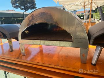 Forno a due pizze  gas