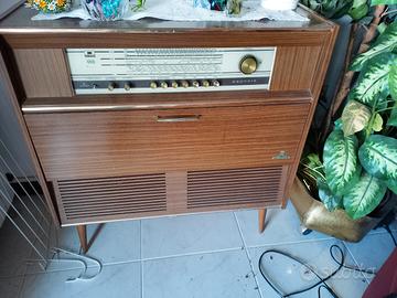 radio giradischi grundig 