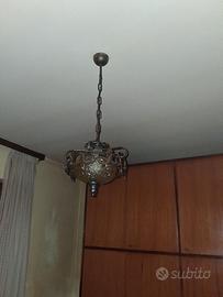 lampadari in ferro battuto 