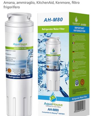 Filtro acqua AquaHouse AH-M80 per frigorifero
