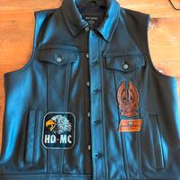 Gilet Pelle Harley Davidson