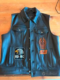 Gilet Pelle Harley Davidson