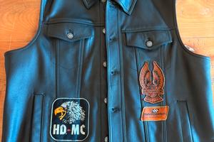 Gilet Pelle Harley Davidson