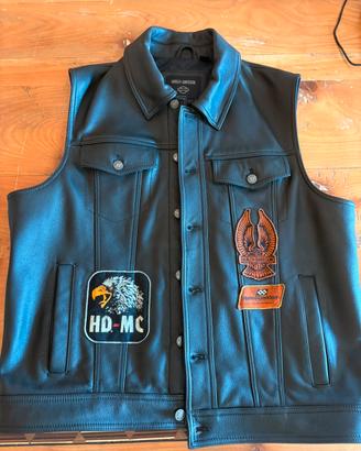 Gilet Pelle Harley Davidson