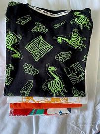 Set di 6 magliette maniche corte 6/8 anni