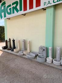 Fontane e vasi in pietra