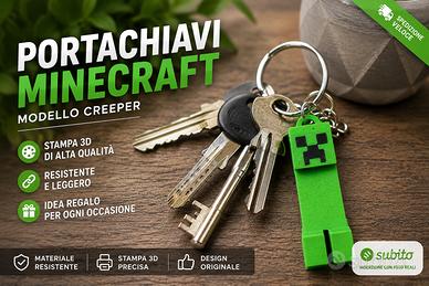 🟩 Portachiavi Creeper Minecraft 🟩