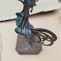 gallo in ferro battuto, Grazzano Visconti, vintage