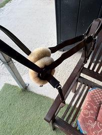 Pettorale aquitazione Pariani in pelle