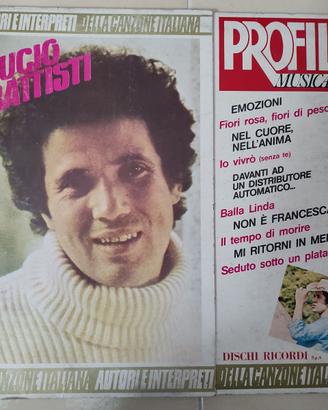 LUCIO BATTISTI - PROFILI MUSICALI - LP 1982