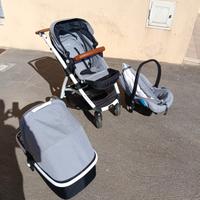 trio passeggino carrozzine 