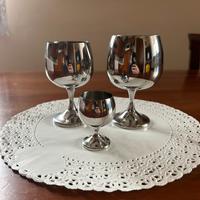 Calici in Acciaio Inox AMC 18/10 - Set 36 pezzi