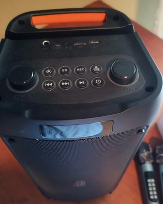 cassa karaoke k71  e microfoni 