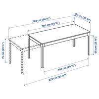 Tavolo ekedalen Ikea