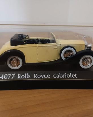 4077 Rolls Royce cabriolet gialla