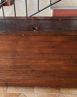 Stupende fioriere in legno massello