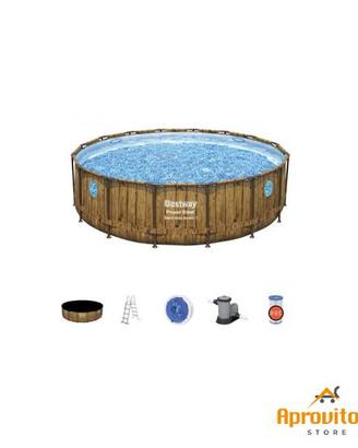 piscina effetto legno Bestway