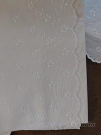 Completo Letto Vintage Lusso BIANCO Sangallo