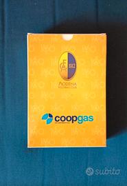 Mazzo di carte da poker, scala 40 del Modena F.C.