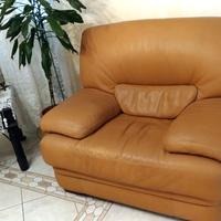 POLTRONA IN  VERA PELLE PIENOFIORE