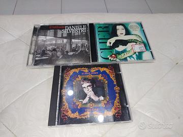 Lotto 3 CD Elton John Cher Daniele Silvestri 