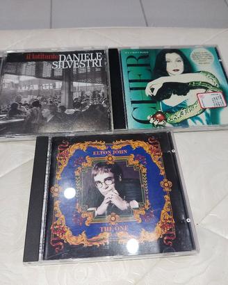 Lotto 3 CD Elton John Cher Daniele Silvestri 