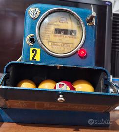 VINTAGE CONTATORE PUNTI BILIARDO ANNI 60