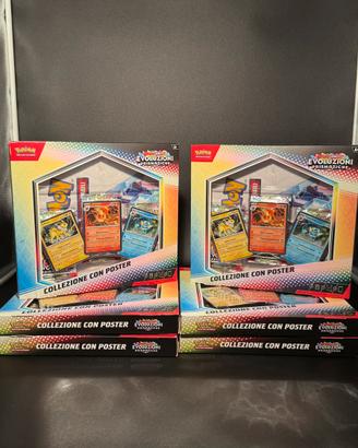 6X Collezione Evoluzioni Prismatiche con Poster