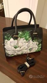 Borsa colorata a mano