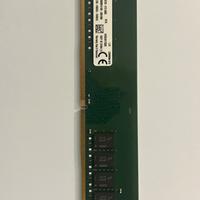 Ram pc kingston 8 GB RAM KVR24N17S8/8 DDR4
