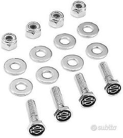 Kit bulloneria montaggio porta targa Harley Bar&Sh