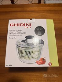 centrifuga per insalata diam. 26 cm a pressione